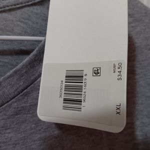 Mens Levi long tee green and gray